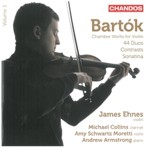 CHAMBER WORKS FOR VIOLIN VOL.3: 44 DUOS, CONTRASTS, SONATINA