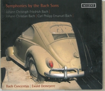 SYMPHONIES BY THE BACH SONS