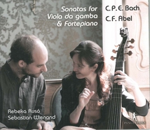 SONATAS FOR VIOLA DA GAMBA & FORTEPIANO (+ C.F.ABEL)