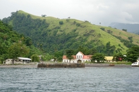 Architecture coloniale à Neves (São Tomé)