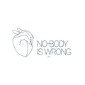 NO-Body Is Wrong logo