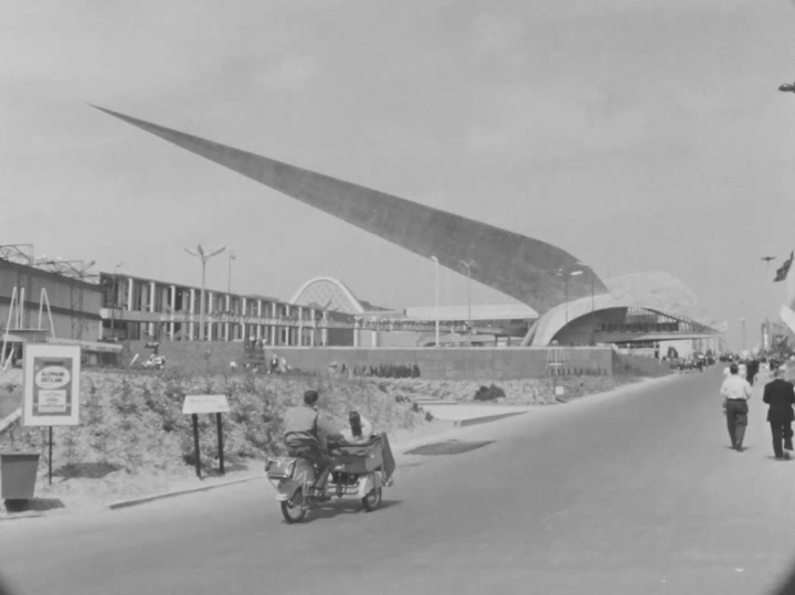 Architecture à l'Expo 58