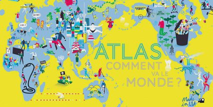 Atlas - Comment va le monde ? - Actes sud junior - couverture