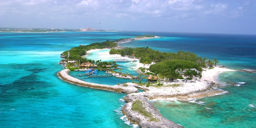 Les îles du Lagon Bleu aux Bahamas
