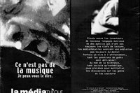 Cecil Taylor - "Ce n'est pas de la musique" - brochure La Médiathèque (c) 2000