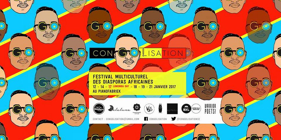 festival Congolisation - visuel de l'édition 2017