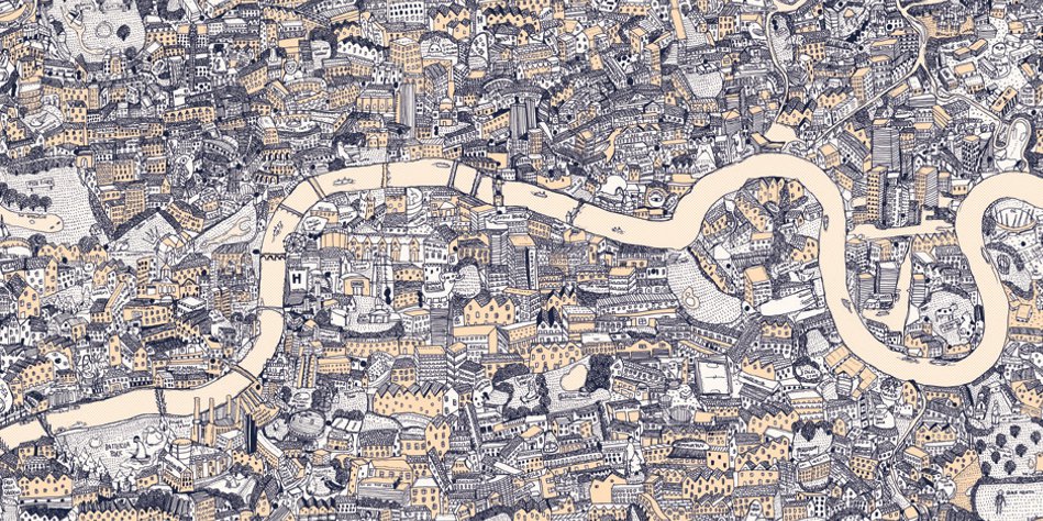 David Ryan Robinson - carte de Londres