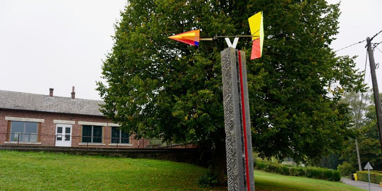D'où vient le vent ? - expo Marchin - girouette Raymond Langhor