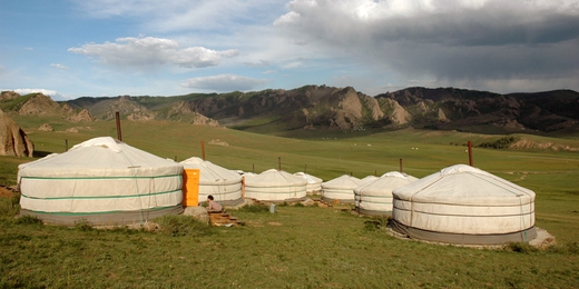 Ger camp, Mongolia - Séverine Bailleux