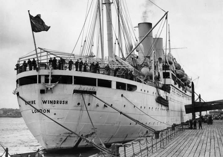 28th March 1954: The British liner ‘Empire Windrush’ at port. (Photo by Douglas Miller/Keystone/Getty Images)  Read more at: https://inews.co.uk/news/long-reads/bbc-windrush-reporting-1948/