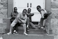 Jamel Shabazz - jeunes garçons à Flatbush, Brooklyn  - 1980
