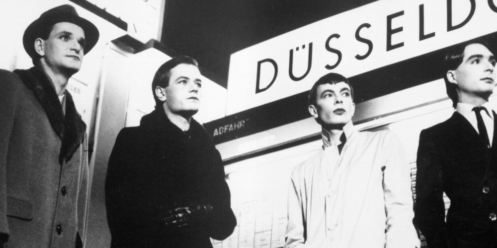 Kraftwerk, avec Florian Schneider à gauche