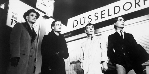Kraftwerk, avec Florian Schneider à gauche