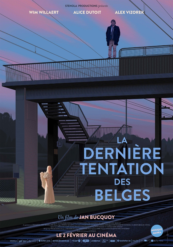 Jan Bucquoy - "La Dernière Tentation des Belges" - Stenola Productions - affiche : Laurent Durieux