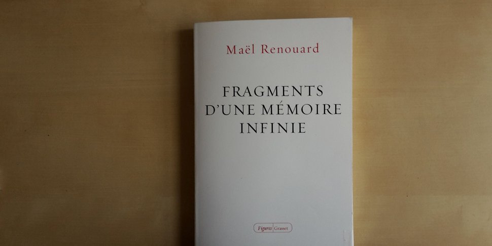 couverture du livre Fragments d'une mémoire infinie de Maël Renouard