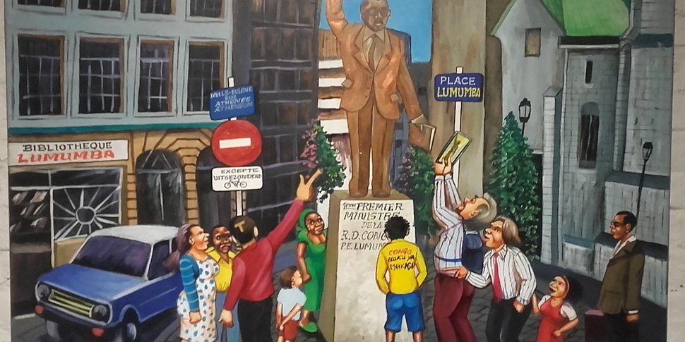 Place Lumumba, de l'art à la réalité