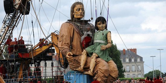 Marionnettes géantes de Royal de Luxe