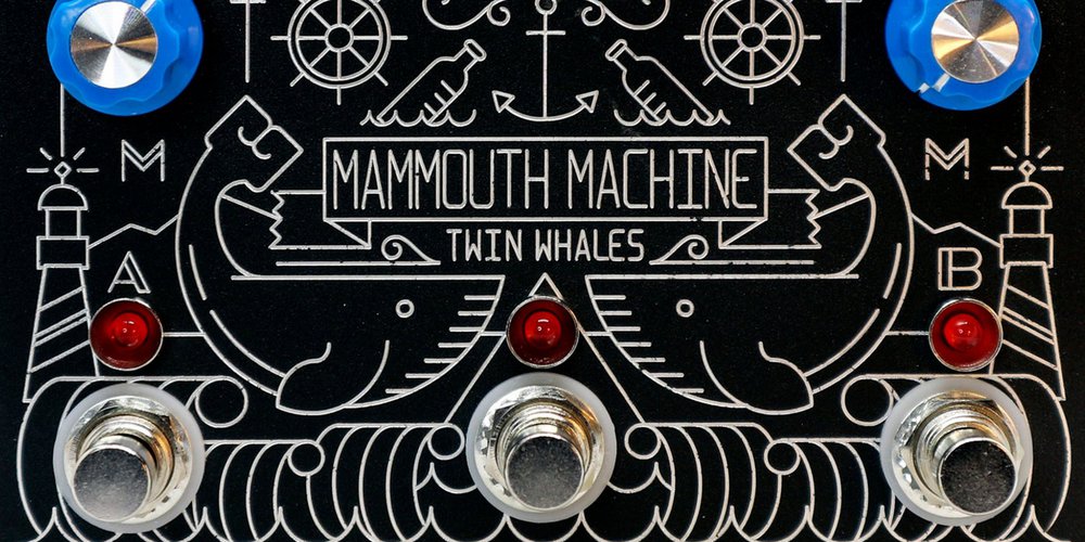 Mammouth Machine - pédale Twin Whales