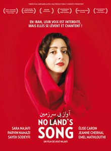 No Land's Song - affiche - (c) Ayat Najafi