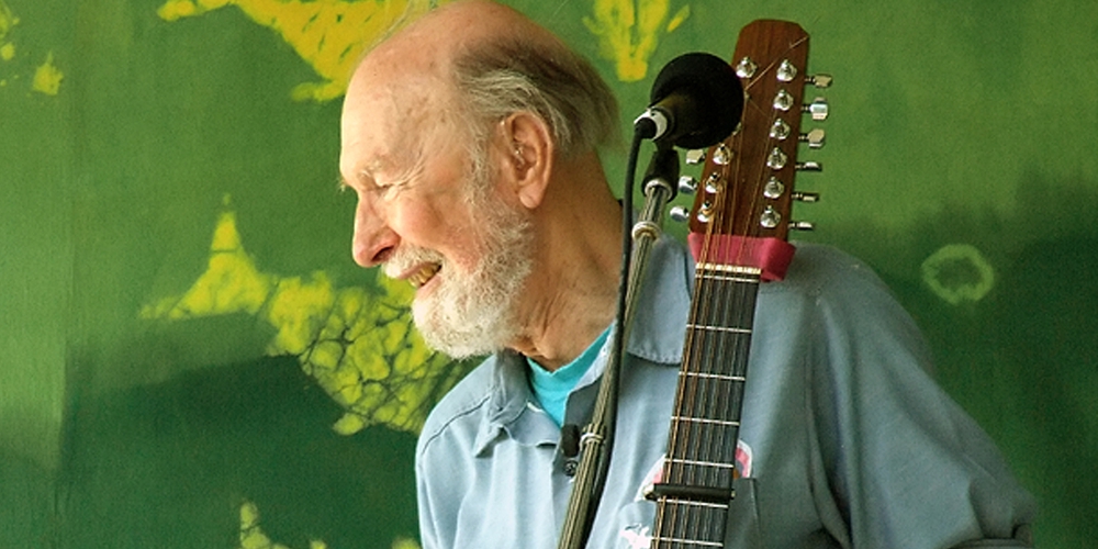 Pete Seeger au Festival Clearwater en 2007