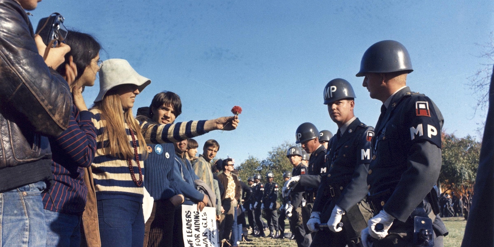 Sgt. Albert R. Simpson - Manifestation du 21 octobre 1967 devant le Pentagone