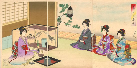 Cérémonie de thé japonais