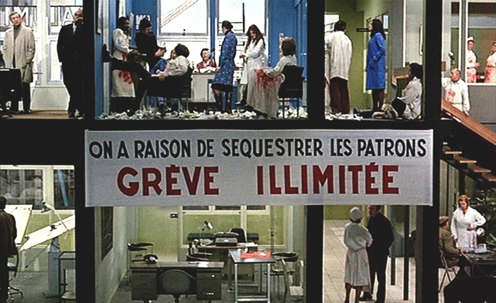 "Tout va bien" Jean-Luc Godard et Jean-Pierre Gorin - décor
