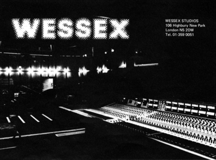 Wessex Studio 1 Control Room BI may77