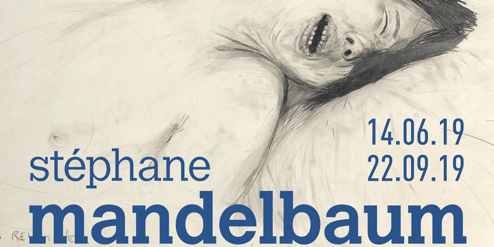 affiche exposition Stéphane Mandelbaum - Musée juif Bruxelles