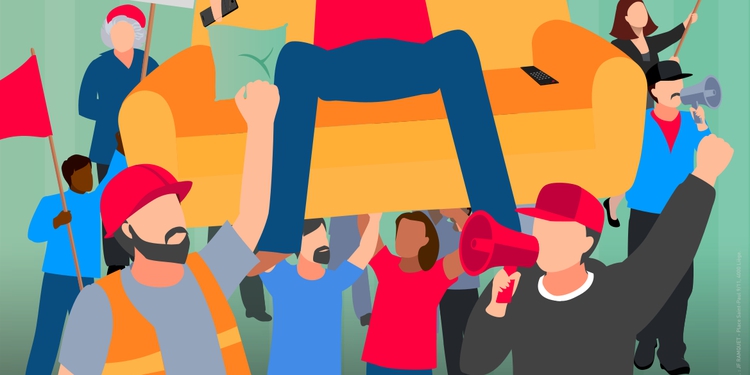 Révoltes du salon à l'action