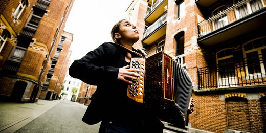 Anne Niepold, accordéon. Muziek•Culture