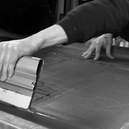 atelier de sérigraphie Hashët