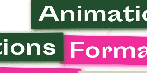 Couverture brochure animation
