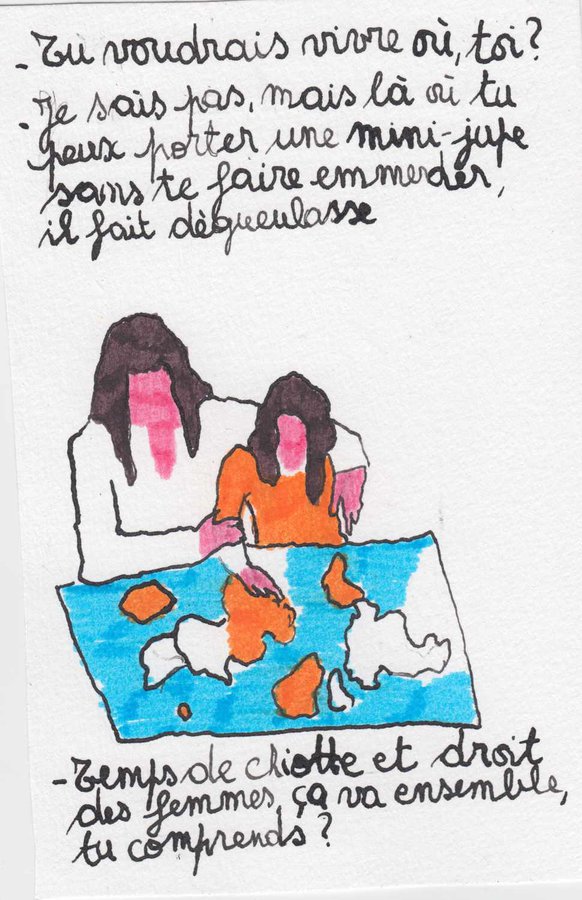 Carte postale 43 - Aurélie William Levaux