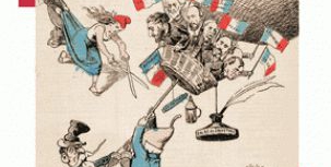 Livre - petite histoire de la caricature de presse en 40 images de Dominique Moncond'huy aux éditions Folioplus